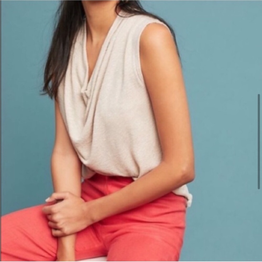 Anthropologie x Akemi + Kin Draped Neck Tibby Top |  Medium